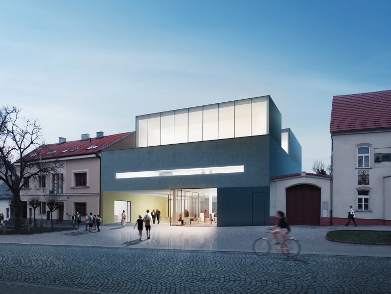 Architekturwettbewerb - Bibliothek und Stadtkulturzentrum /3.platz/