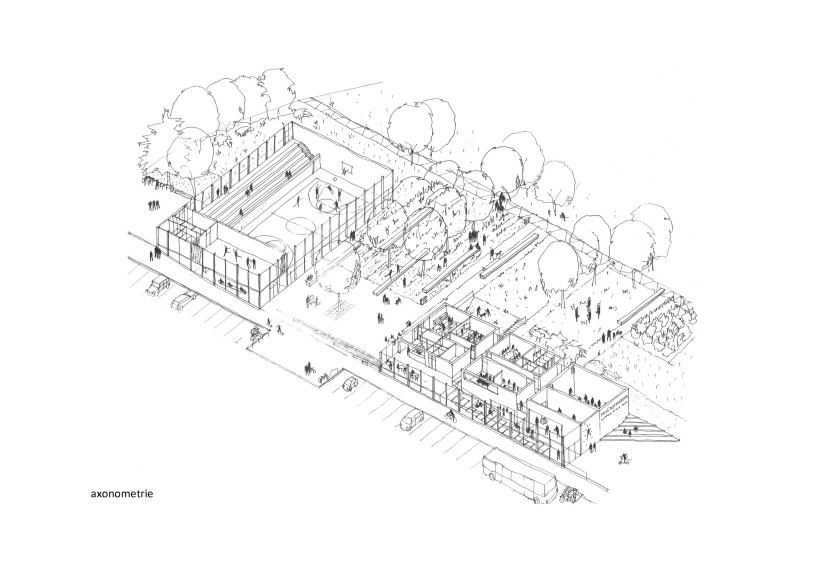 axonometric view